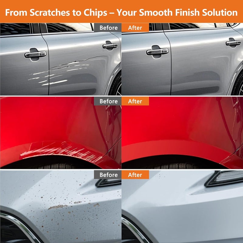 Gen2Magic Wind Chill Pearl Tricoat Touch Up Paint Pen Kit for Toyota [Clear Coat Included], 089 Color Match for Scratches, Rock Chips, Bumper Dings, Easy Scratch Repair & Rust Remover for Toyota - Image 3